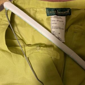 Fully lined linen blend pantsuit size 10